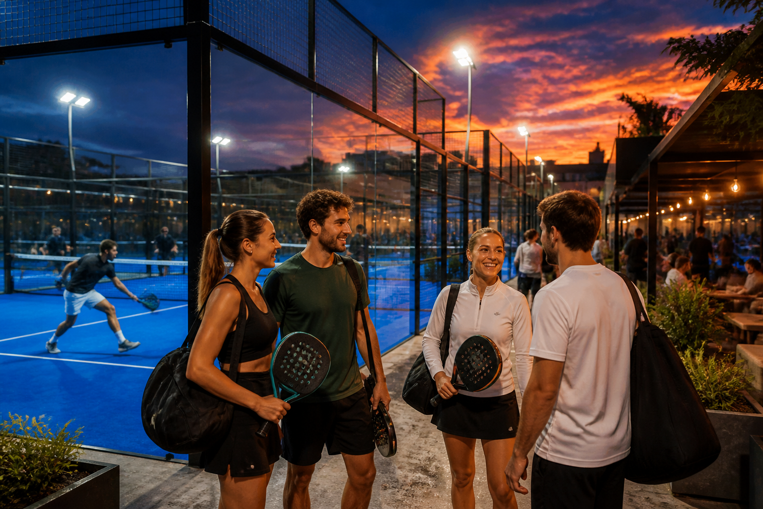 How to Find Padel Partners in the UK